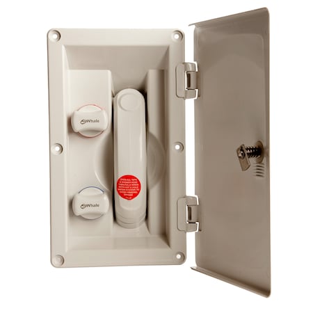 Whale Marine Swim 'N' Rinse Transom Shower Hot & Cold Mixer w/Cover RT2658